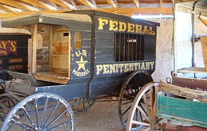 Gefangenentransportwagen um 1870