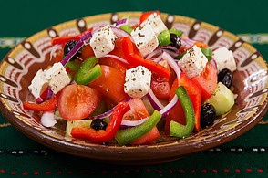 Salat, ein Beispiel für eine hohe ...